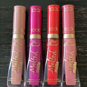 Too Faced “ I Want Kandee” lipstick collection